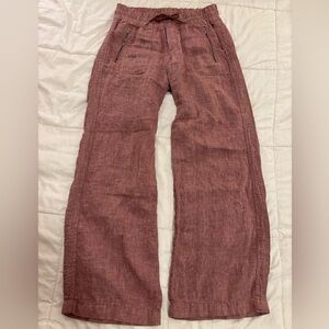 Athlete Cabo Linen Wide Leg Pants | 100% Linen | Natural Fibers